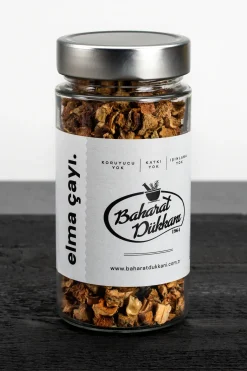 شاي تفاح طبيعي 100% من Baharat Dükkanı - عبوة 150 جم