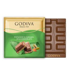 شوكولاتة جوديفا (قوديفا) بالبستاشيو والكراميل | شوكولاتة GODIVA غنية بمذاق خاص 60 جرام × 36 قطعة