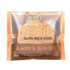 Alternative view of كوكيز خالي من الجلوتين MOM’S Natural Foods | بطعم الكاكاو واللوز × 12 قطعة